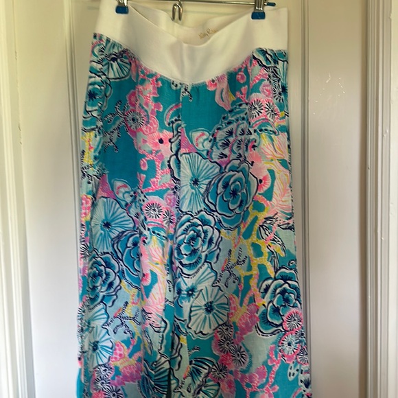 Lilly Pulitzer Pants Small Palazzo - Picture 1 of 9